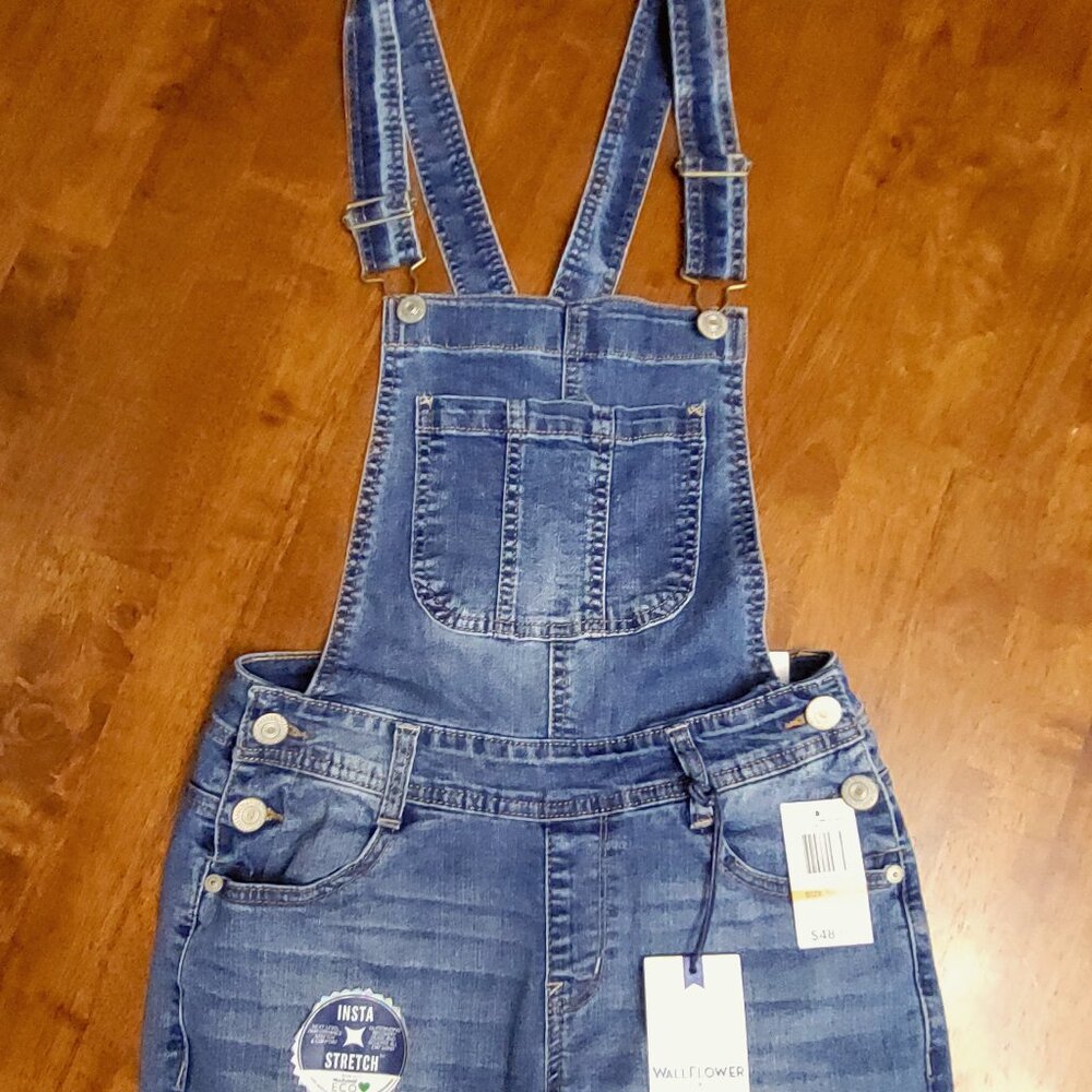 Wallflower ~ Sz S Junior ~ Women’s Denim Overalls ~ NWT
